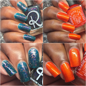 Rogue Lacquer x Garden Path Lacquer :  Mad Tea Party Duo